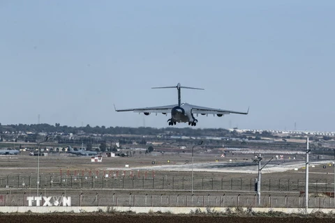 Căn cứ không quân Incirlik ở thành phố Adana, Thổ Nhĩ Kỳ. (Ảnh: EPA/TTXVN)