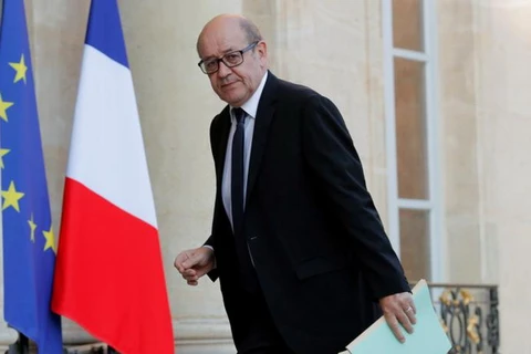 Ngoại trưởng Pháp Jean-Yves Le Drian. (Nguồn: Reuters)
