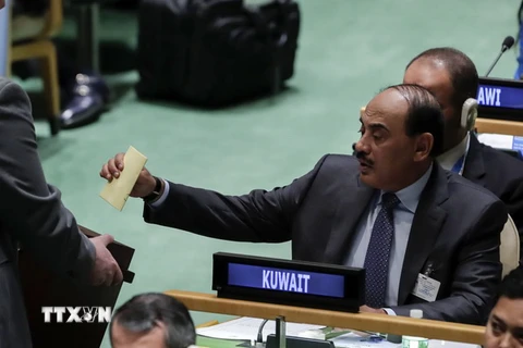 Ngoại trưởng Kuwait Sabah Al-Khalid Al-Sabah. (Ảnh: THX/TTXVN)