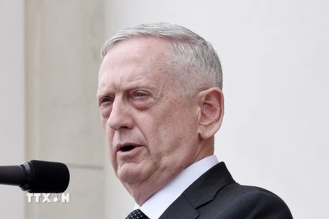 Bộ trưởng Quốc phòng Mỹ James Mattis. (Ảnh: EPA/TTXVN)