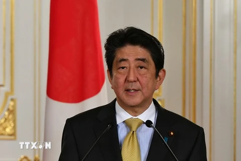 Thủ tướng Nhật Bản Shinzo Abe. (Ảnh: AFP/TTXVN) 