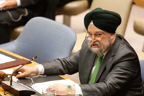 Cựu Đại sứ Ấn Độ tại Liên hợp quốc Hardeep Singh Puri. (Nguồn: un.org)
