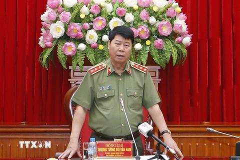 Thượng tướng Bùi Văn Nam. (Ảnh: Doãn Tấn/TTXVN)