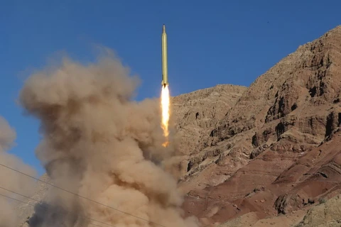 Một vụ phóng tên lửa của Iran. (Nguồn: AFP/Getty Images)
