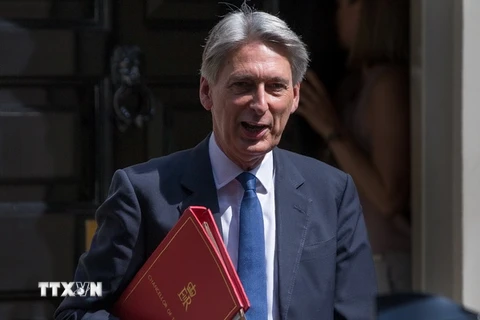 Bộ trưởng Tài chính Anh Philip Hammond. (Ảnh: AFP/TTXVN)