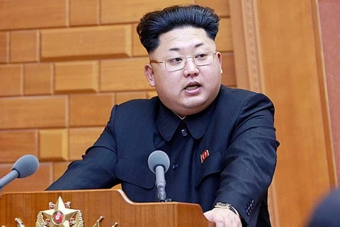 Nhà lãnh đạo Kim Jong-un. (Nguồn: KCNA/Reuters)