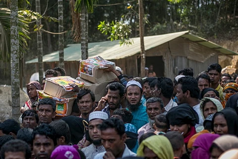 Người Hồi giáo Rohingya ở Bangladesh. (Nguồn: india.com)