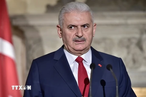 Thủ tướng Thổ Nhĩ Kỳ Binali Yildirim. (Ảnh: AFP/TTXVN)