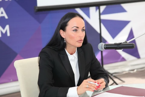 Người phát ngôn Bộ Nội vụ Li​ên bang Nga Irina Volk. (Nguồn: mvd.ru)