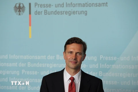 Người phát ngôn Chính phủ Đức Steffen Seibert. (Ảnh: AFP/TTXVN)