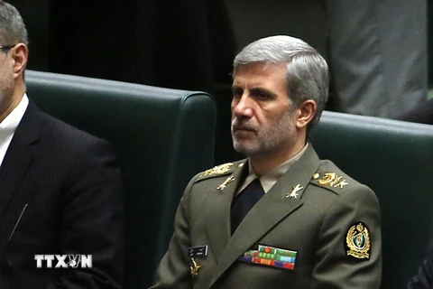 Bộ trưởng Quốc Phòng Iran Amir Hatami. (Ảnh: AFP/TTXVN) 