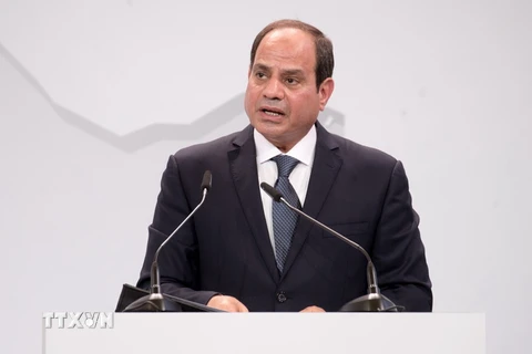 Tổng thống Ai Cập Abdel-Fattah al-Sisi. (Ảnh: AFP/TTXVN)