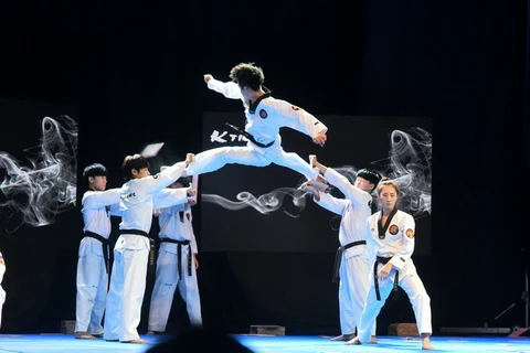 Biểu diễn võ thuật taekwondo. (Nguồn: cordmagazine.com)