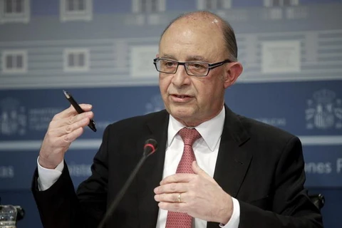 Bộ trưởng Ngân sách Tây Ban Nha Cristobal Montoro Romero. (Nguồn: Reuters)
