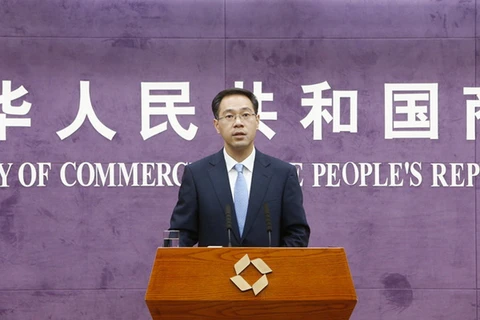 Người phát ngôn Bộ Thương mại Trung Quốc (MOC) Cao Phong. (Nguồn: mofcom.gov.cn)