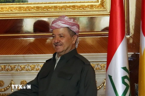 Nhà lãnh đạo khu vực người Kurd ở Iraq Massud Barzani. (Ảnh: EPA/TTXVN)