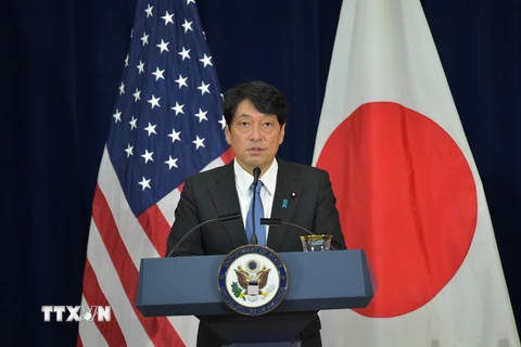 Bộ trưởng Quốc phòng Nhật Bản Itsunori Onodera. (Ảnh: AFP/TTXVN)