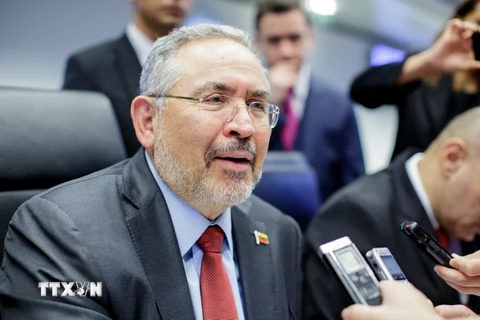 Bộ trưởng Dầu mỏ Venezuela Nelson Martinez. (Ảnh: EPA/TTXVN)