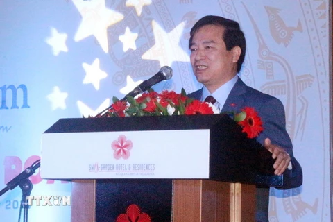 Phó Tổng cục trưởng Tổng cục Du lịch Việt Nam Hà Văn Siêu. (Ảnh : Hoàng Nhương/TTXVN)