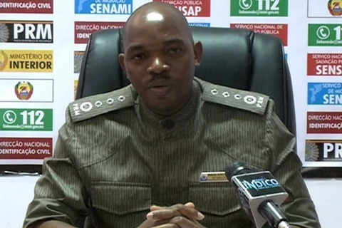 Người phát ngôn của cảnh sát Mozambique. (Nguồn: clubofmozambique)