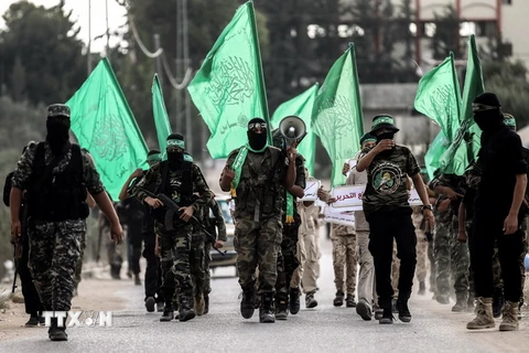 Nhóm Hamas. (Ảnh: AFP/TTXVN)
