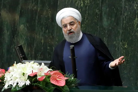 Tổng thống Iran Hassan Rouhan. (Ảnh: AFP/TTXVN)