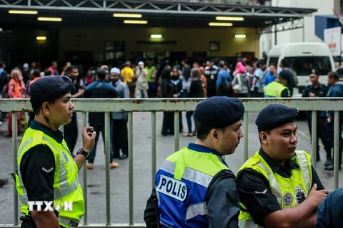 Cảnh sát Malaysia. (Ảnh: AFP/TTXVN)