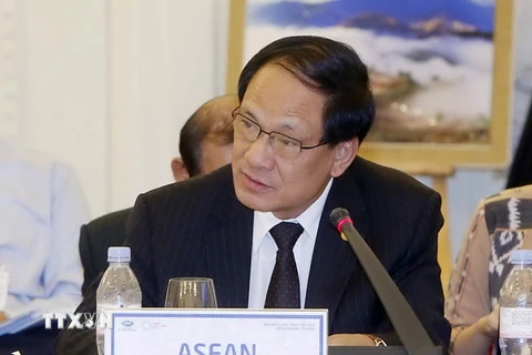 Tổng thư ký ASEAN Lê Lương Minh. (Ảnh: Văn Điệp/TTXVN)