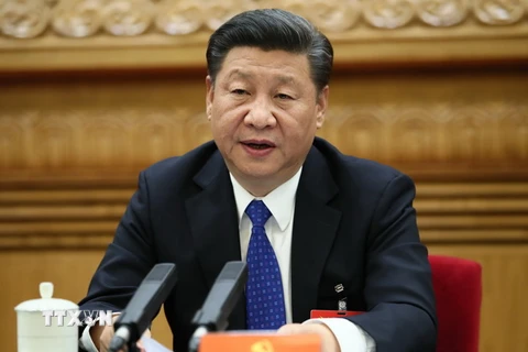 Tổng Bí thư, Chủ tịch Trung Quốc Tập Cận Bình. (Ảnh: THX/TTXVN)