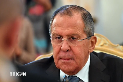 Ngoại trưởng Nga Sergei Lavrov. (Ảnh: AFP/TTXVN) 