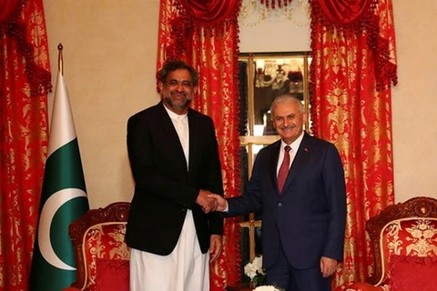 Thủ tướng Pakistan Shahid Khaqan Abbasi. (Nguồn: dailysabah.com)