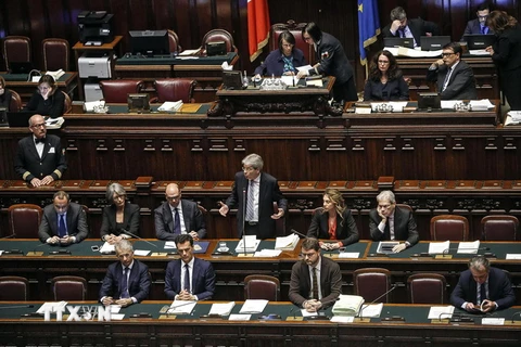 Một phiên họp của Thượng viện Italy. (Ảnh: EPA/TTXVN)