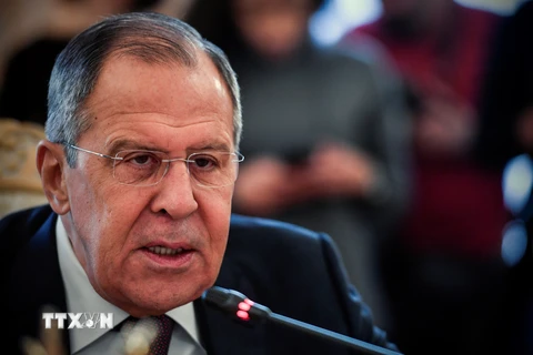 Ngoại trưởng Nga Sergey Lavrov. (Ảnh: AFP/TTXVN)