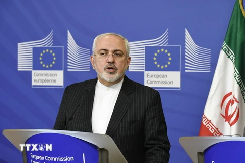 Ngoại trưởng Iran Mohammad Javad Zarif. (Ảnh: AFP/TTXVN)