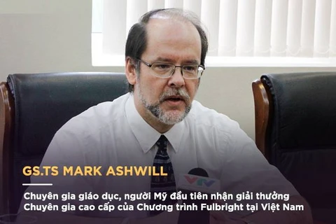 Giám đốc điều hành công ty tư vấn du học Capstone Việt Nam Mark Ashwill.(Nguồn: capstonevietnam)