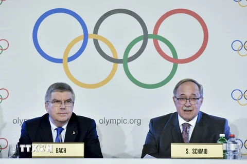 Một cuộc họp của Ủy ban Olympic Quốc tế ở Lausanne, Thụy Sĩ, ngày 5/1 vừa qua. (Ảnh: THX/TTXVN)