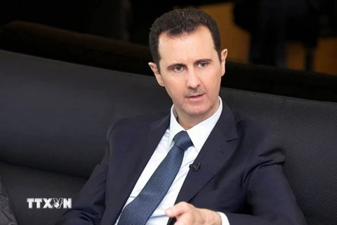 Tổng thống Syria Bashar al-Assad. (Ảnh: Reuters/TTXVN)