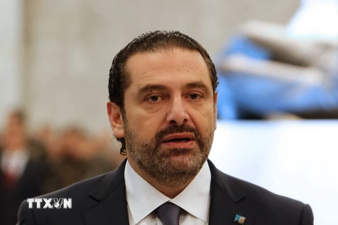 Thủ tướng Liban Saad Hariri. (Ảnh: AFP/TTXVN)