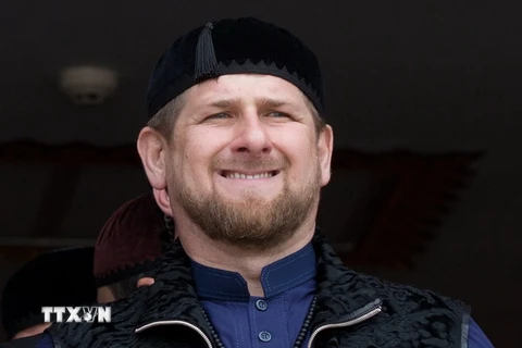Nhà lãnh đạo Chechnya Ramzan Kadyrov. (Ảnh: AFP/TTXVN)