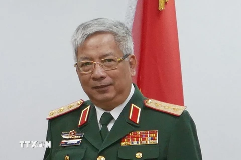 Thượng tướng Nguyễn Chí Vịnh. (Ảnh: Khánh Linh/TTXVN)