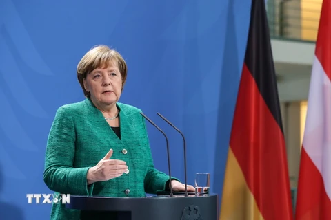 Thủ tướng Đức Angela Merkel. (Ảnh: AFP/TTXVN)