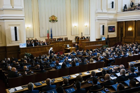 Toàn cảnh một phiên họp Quốc hội Bulgaria ở Sofia. (Ảnh: AFP/TTXVN)