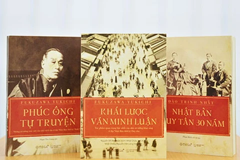 Ra mắt bộ sách kỷ niệm 150 năm Minh Trị Duy tân tại Hà Nội