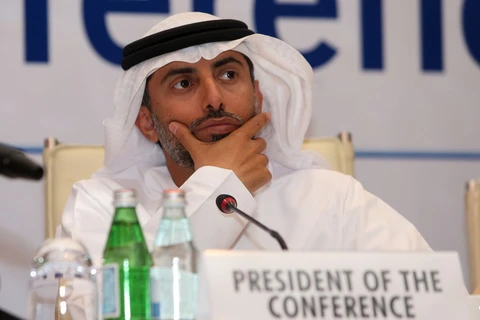 Bộ trưởng Năng lượng Các Tiểu Vương quốc Arab thống nhất (UAE) Suhail al-Mazrouei. (Ảnh: AFP/TTXVN) 