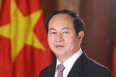 Chủ tịch nước Trần Đại Quang.(Ảnh: TTXVN)