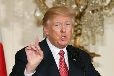 Tổng thống Mỹ Donald Trump. (Ảnh: Kyodo/TTXVN)