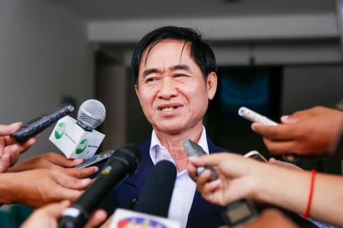 Người phát ngôn NEC, ông Hang Puthea. (Nguồn: phnompenhpost)
