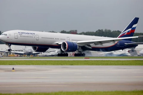 Máy bay Aeroflot. (Ảnh: Reuters/TTXVN)