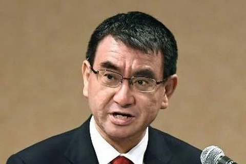 Ngoại trưởng Nhật Bản Taro Kono. (Ảnh: Kyodo/TTXVN)