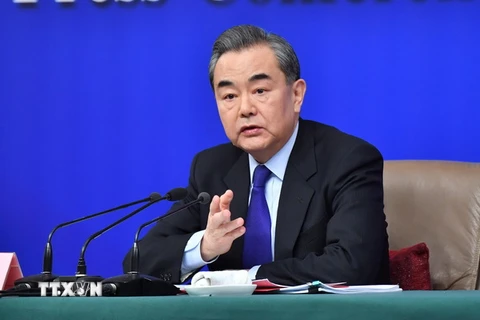 Ngoại trưởng Trung Quốc Vương Nghị. (Ảnh: THX/TTXVN)